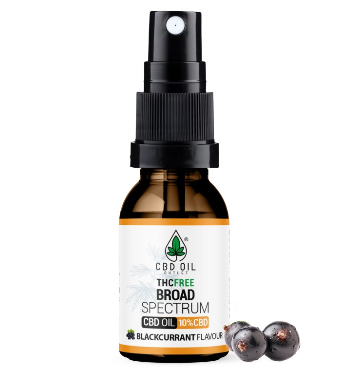 Broad Spectrum 3000mg CBD Oil Spray - BLACKCURRANT Flavour - 30ml Broad Spectrum 3000mg CBD Oil Spray - BLACKCURRANT Flavour - 30ml
