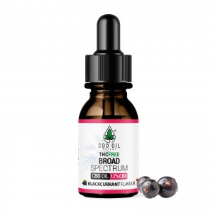 Broad Spectrum 500mg CBD Oil - BLACKCURRANT Flavour - 30ml